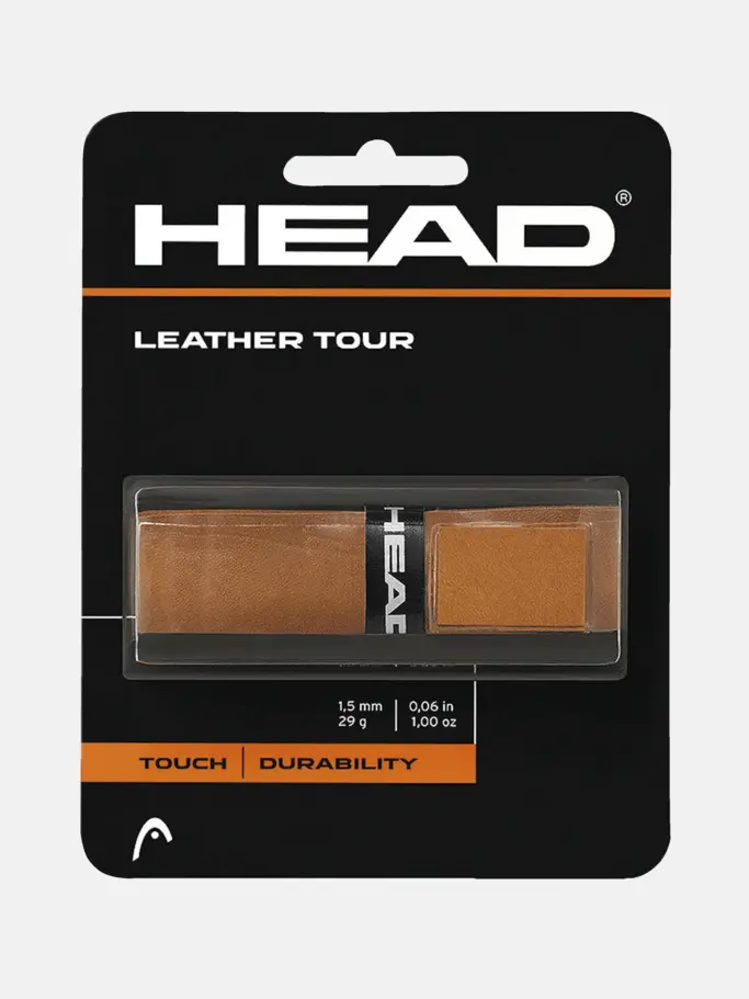 Product overview - HEAD Leather Tour Grip brown