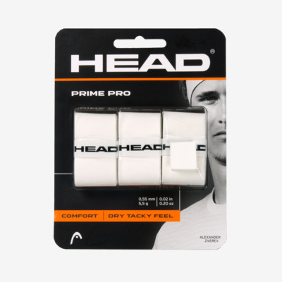 HEAD 285495 Prime Tennis Overgrip 30 Pack White for sale online 