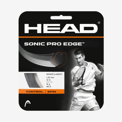 Corde Tennis HEAD Sonic Pro Edge 1.30 n.2 matassine 12m monofilamento penta 