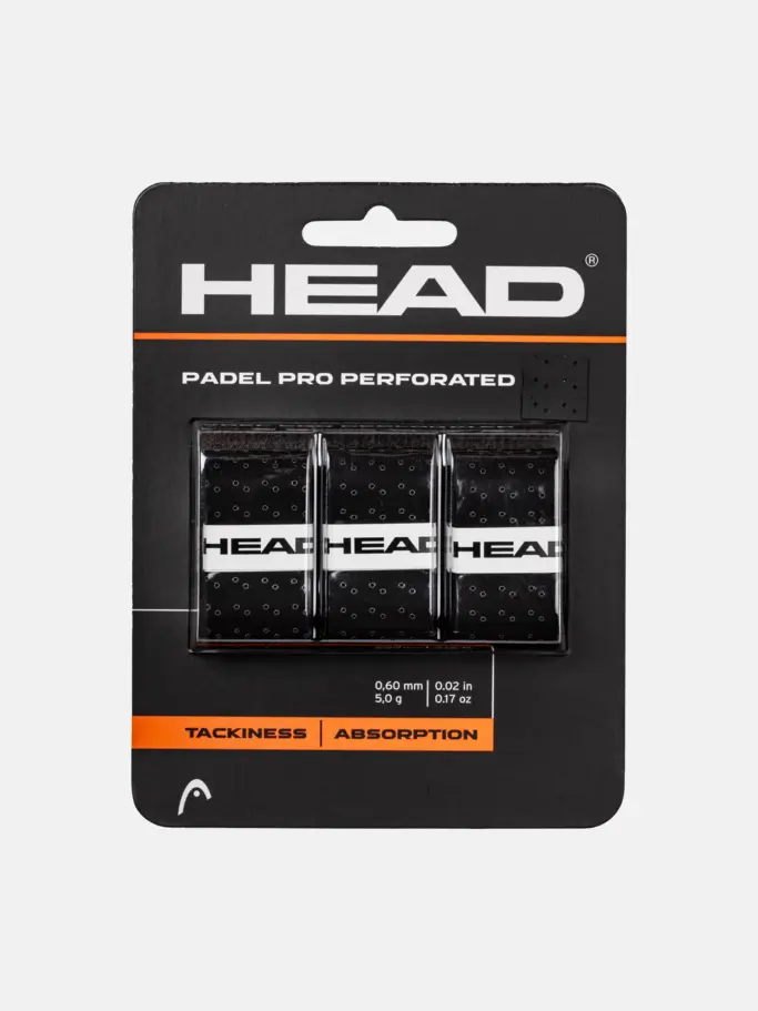 Product overview - Padel Pro Perforated black