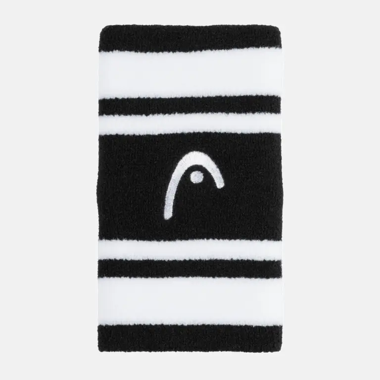Product overview - Wristband striped 5 black/white