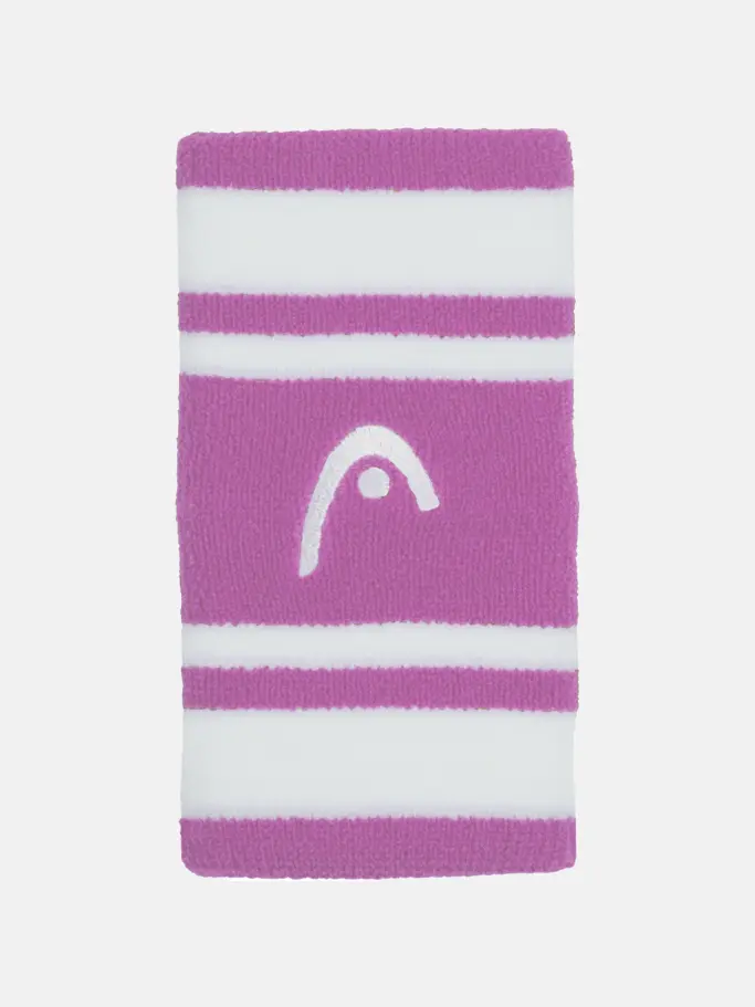 Product overview - Wristband striped 5 alight lilac/white