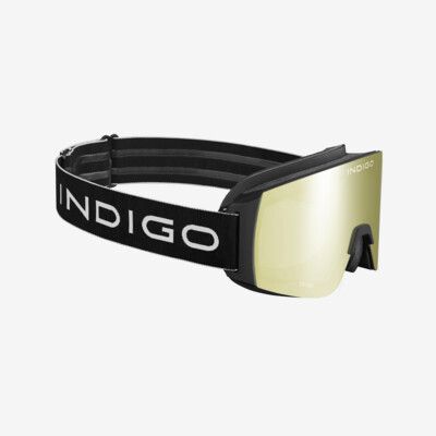 Product overview - INDIGO GOGGLES SPACEFRAME MIRROR GOLD black