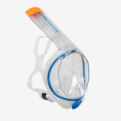 Transparent/CL Mares Dual Basic Snorkel