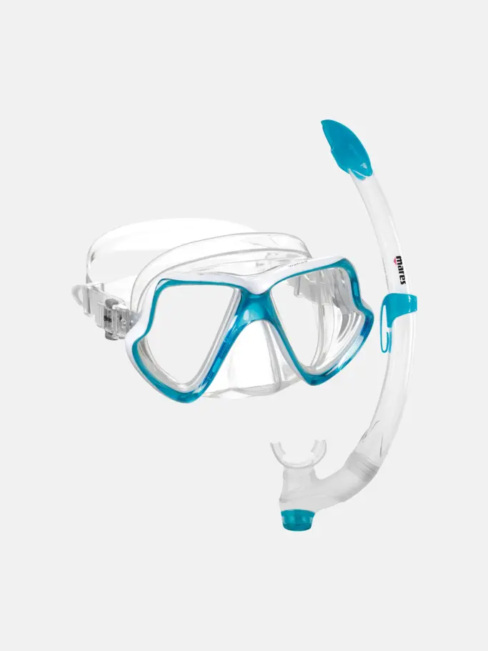 Product overview - Combo Wahoo aqua white/clear