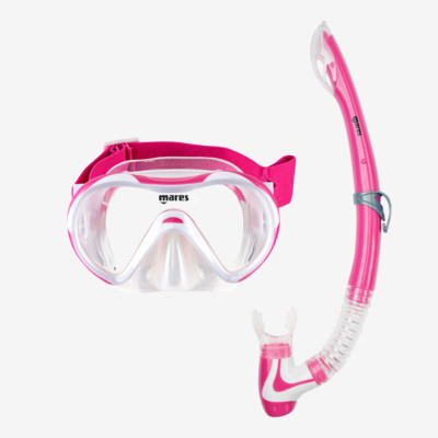 Product overview - Combo Vento Jr Neon pink white / clear