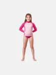 Product overview - Rash Guard Junior - Long Sleeve - Girl pink