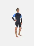 Product overview - Rash Guard Loose Fit Long Sleeve blue