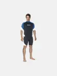 Product overview - Rash Guard Loose Fit Short Sleeve blue