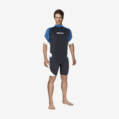 Product overview - Rash Guard Loose Fit Short Sleeve blue