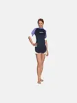 Product overview - Rash Guard Loose Fit Short Sleeve - She Dives lila