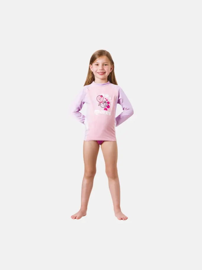 Product overview - Rash Guard Kid - Long Sleeve - Girl