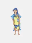 Product overview - Seaside Poncho Junior blue