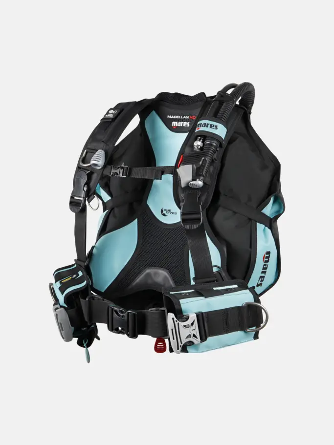 Product overview - Magellan HD - She Dives black/aqua
