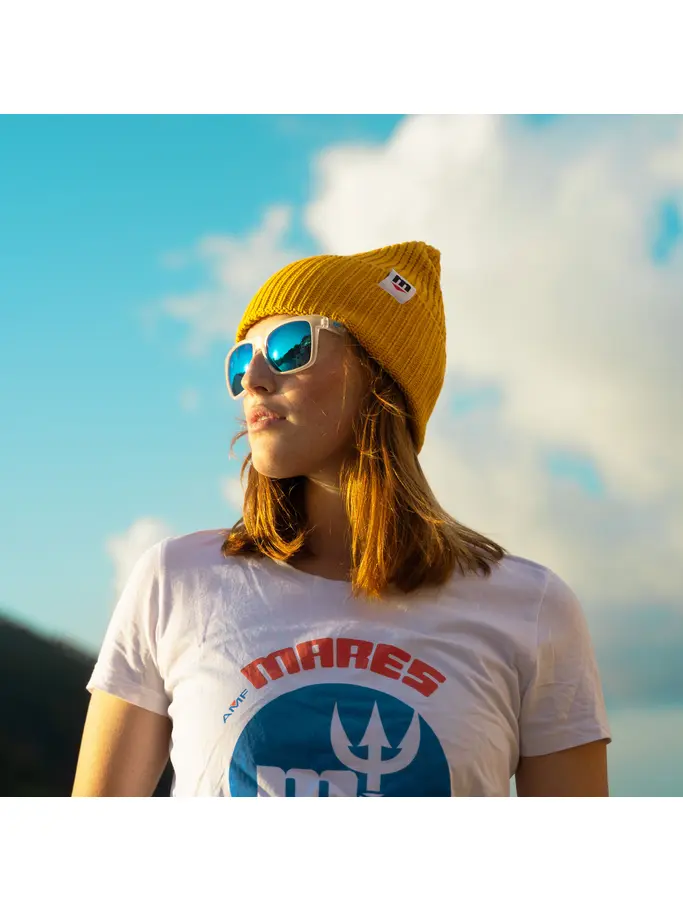 Product overview - Knitted Beanie orange