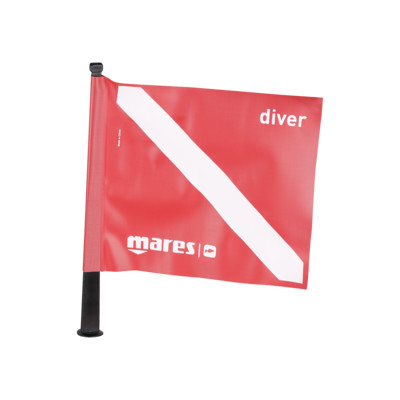 Product overview - Dive Flag 18.5 x 18.5cm
