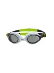 Product overview - Bondi Swimming Goggles White/Blue - Tinted Smoke Lens