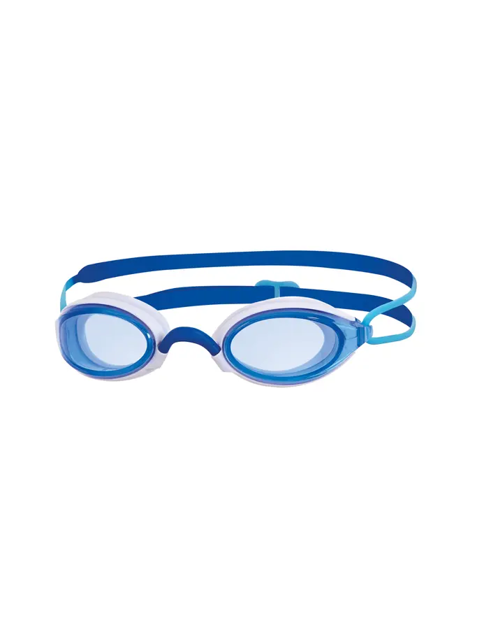 Product overview - Fusion Air Swimming Goggles Blue/White - Tinted Blue Lens