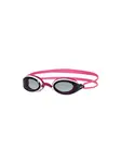 Product overview - Fusion Air Swimming Goggles Pink/White - Tinted Smoke Lens