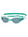 Product overview - Predator Swimming Goggles Green/Clear - Tinted Smoke Lens