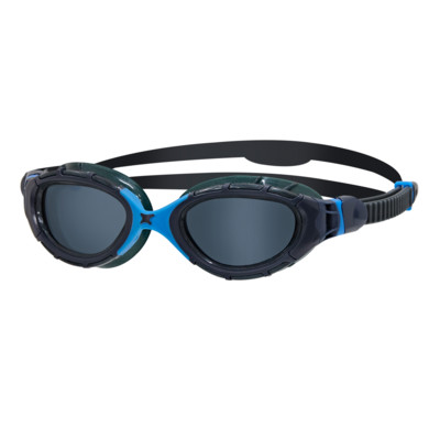 Product overview - Predator Flex Goggles Grey/Blue - Tinted Smoke Lens