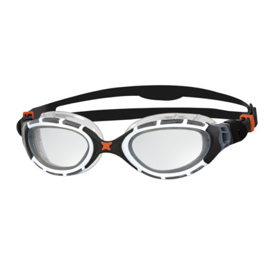 Product overview - Predator Flex Goggles White/Black - Clear Lens