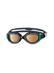 Product overview - Predator Flex Polarized Ultra Goggles Black/Green - Polarized Copper Lens