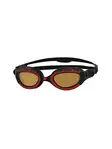 Product overview - Predator Flex Swimming Goggles - Polarized Ultra Lens Red/Black - Polarized Copper Lens