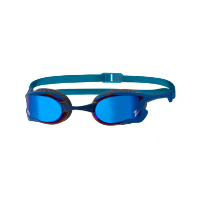 Product overview - Raptor Mirror Goggles Blue/Grey - Mirror Dark Blue Lens