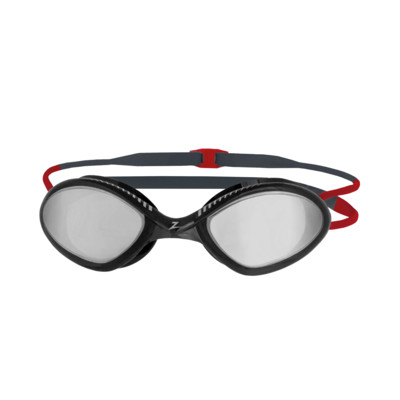 Product overview - Tiger Mirror Goggle Grey/Red - Mirror Smoke Lens