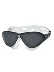 Product overview - Horizon Flex Swimming Mask Clear/Black - Tinted Smoke Lens