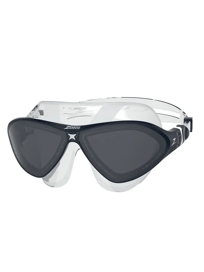 Product overview - Horizon Flex Swimming Mask Clear/Black - Tinted Smoke Lens