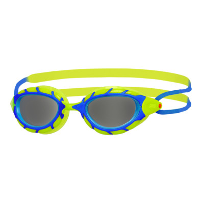 Product overview - Predator Junior Goggles Green/Blue - Tinted Smoke Lens
