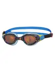 Product overview - Sea Demon Junior Swimming Goggles Black/Blue - Hologram Lens