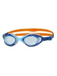 Product overview - Sonic Air 2.0 Junior Swimming Goggles Blue/Orange - Tinted Blue Lens