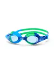 Product overview - Little Bondi Swimming Goggles Blue/Green - Tinted Blue Lens