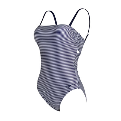 Product overview - Pebbly Bandeau Crossback Swimsuit
