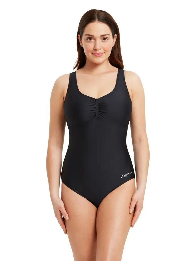 Product overview - Womens Marley Scoopback One Piece Swimsuit black