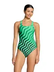 Product overview - Womens Black Disco Speedback Swimsuit BKDI
