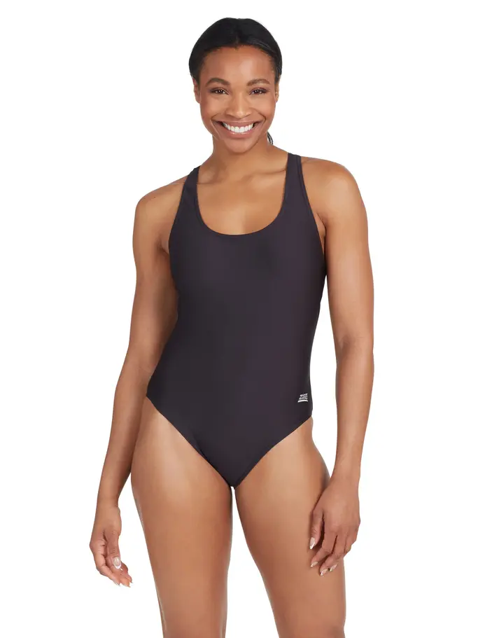 Product overview - Womens Coogee Sonicback Swimsuit black