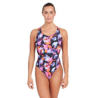 Product overview - Sea Flowers Actionback One Piece Swimsuit SEFL
