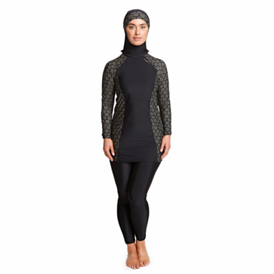 Product overview - Savannah 3 Piece Modesty Suit Side Cut Swimsuit HEFL
