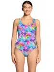 Product overview - Womens Crazy Clams Silver Lined Scoopback Swimsuit CRAZ
