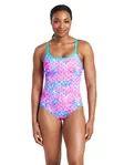 Product overview - Womens Sirene Sparkle Silver Lined Strikeback Swimsuit SISP