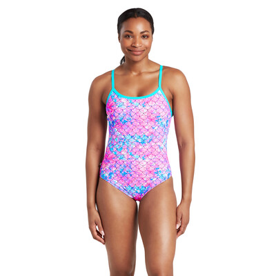 Product overview - Sirene Sparkle Silver Lined Strikeback Swimsuit SISP