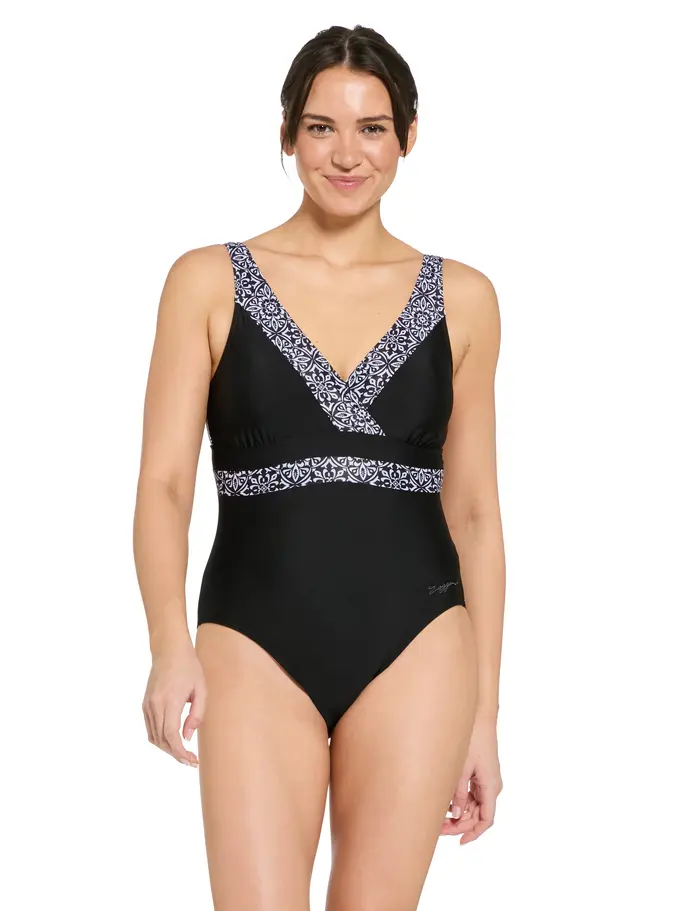 Product overview - Womens Opulence Square Back One Piece Swimsuit OPUL