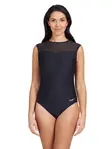 Product overview - Mesh Wide Hi Front Swimsuit black