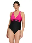 Product overview - Womens Inferno Panel Crossback Swimsuit INFE