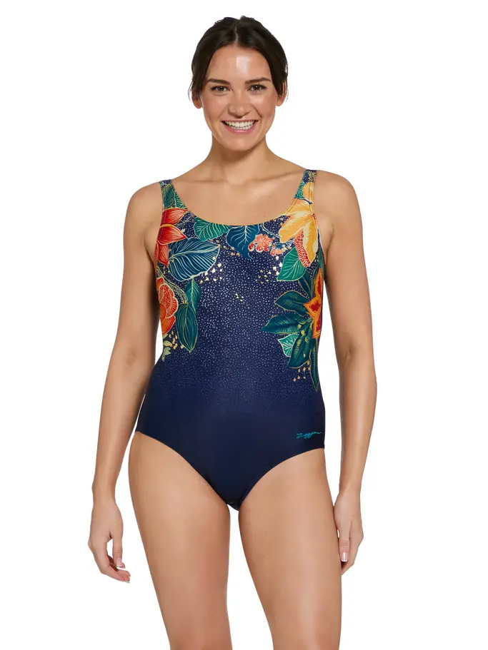 Product overview - Womens Mandira Adjustable Scoopback Swimsuit MAND