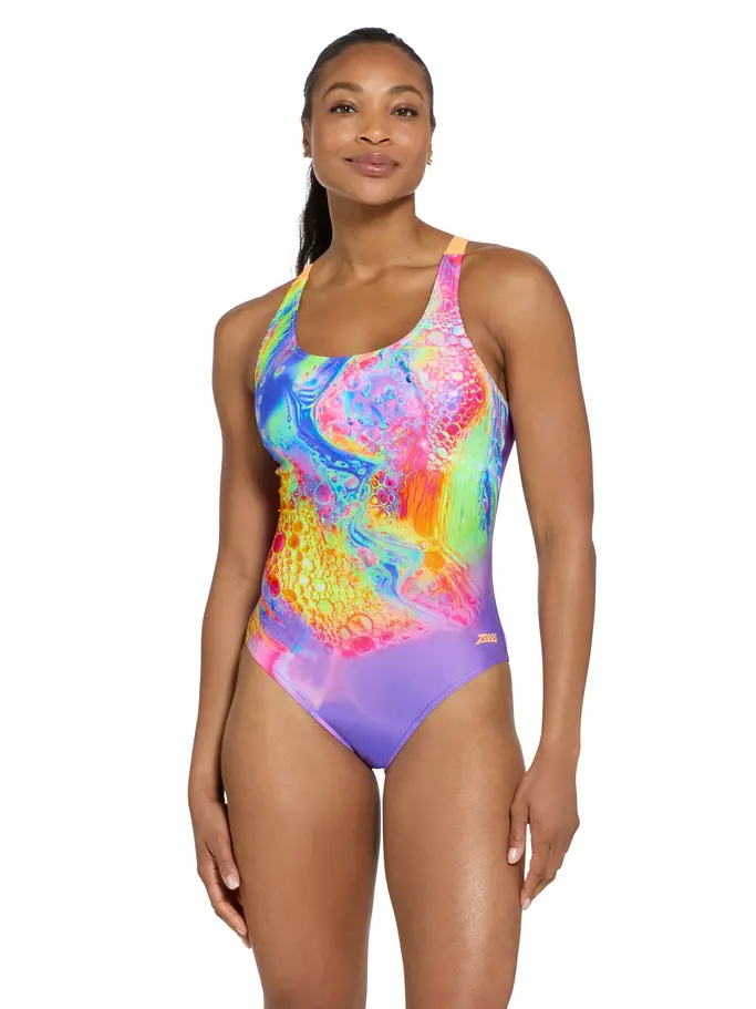 Product overview - Womens Jazzy Powerback Swimsuit JAZZ